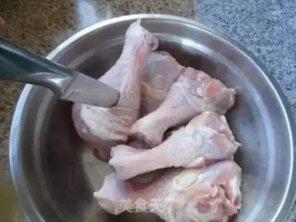 Make Honey chicken legs step 2