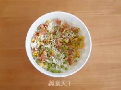 Make The rice egg step 3