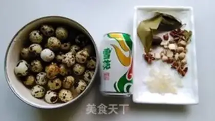 Make Five beers and quail eggs step 0