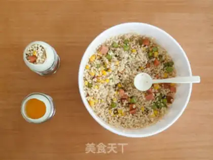Make The rice egg step 5