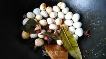 Make Five beers and quail eggs step 4