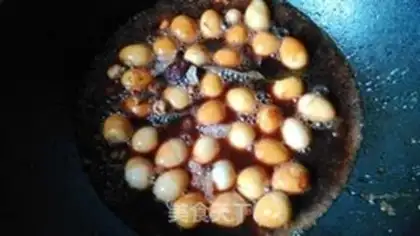 Make Five beers and quail eggs step 7