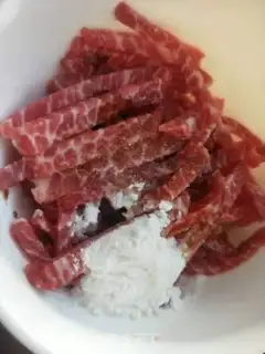 Make Garlic fried meat step 0