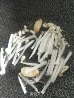 Make Garlic fried meat step 2