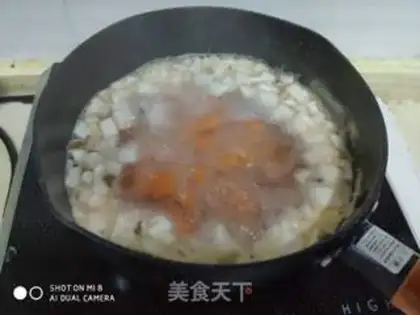 Make Egg fried rice step 2
