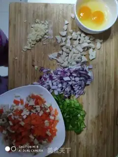 Make Egg fried rice step 3