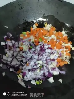 Make Egg fried rice step 5