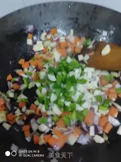 Make Egg fried rice step 6