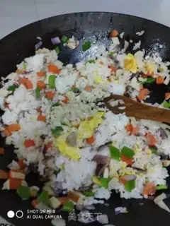 Make Egg fried rice step 8