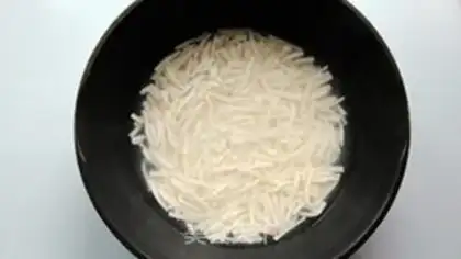 Make Tofu silver fish step 1