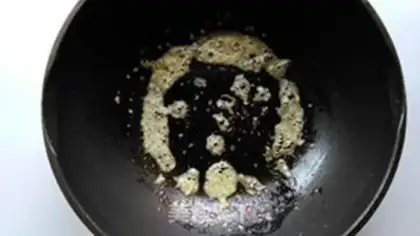 Make Tofu silver fish step 3