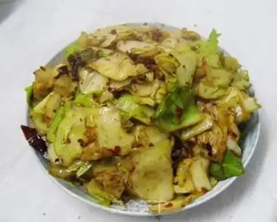 Make Spicy cabbage step 6