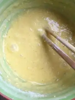 Make Banana omelet step 4