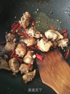 Make Spicy chicken step 7