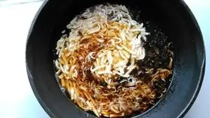 Make Tofu silver fish step 5