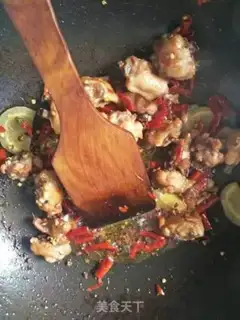Make Spicy chicken step 8