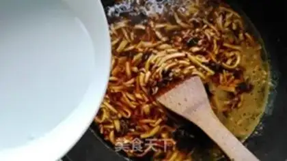 Make Tofu silver fish step 7