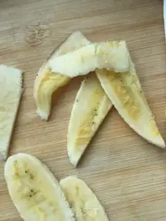 Make Banana omelet step 7