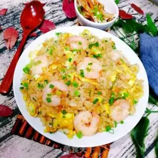 Make Shrimp rice step 7