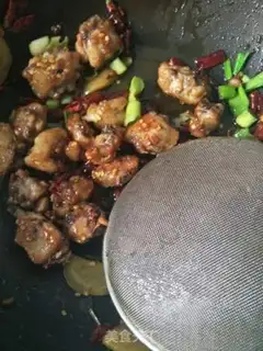 Make Spicy chicken step 10