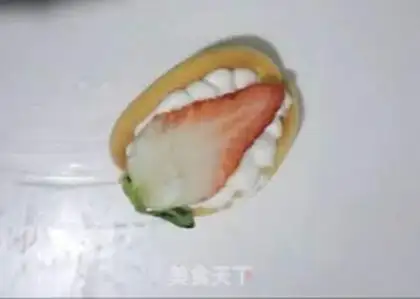 Make Cream strawberry step 21