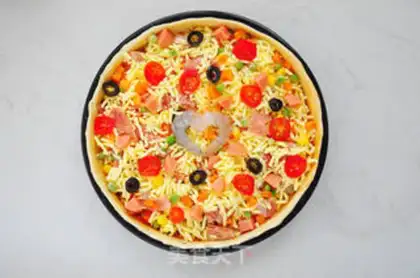 Make Sea, land and air pizza step 11