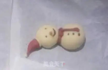 Make Snowman lollipop buns step 12