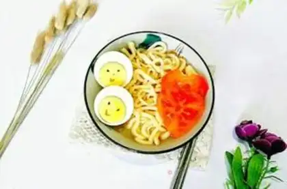 Make Breakfast noodles step 14