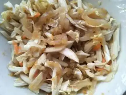 Make Scrambled cabbage step 5