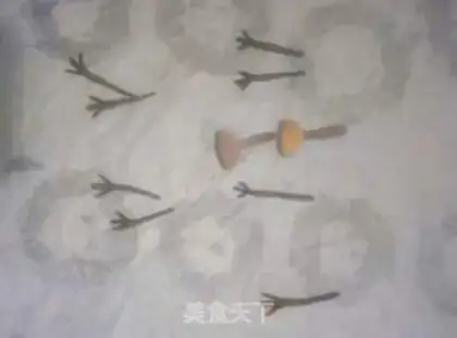 Make Snowman lollipop buns step 15