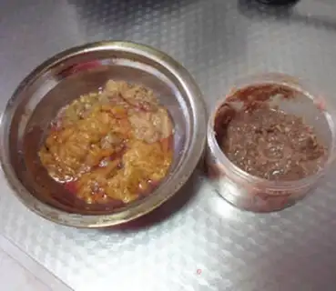 Make Fish seeds and shrimp sauce step 0