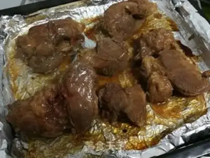 Make Honey sauce and roast meat step 3