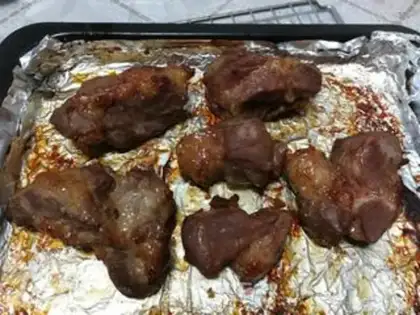 Make Honey sauce and roast meat step 5