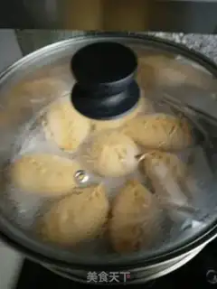 Make Pumpkin has fish buns step 11