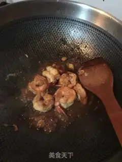 Make Shrimp gin mushrooms step 12