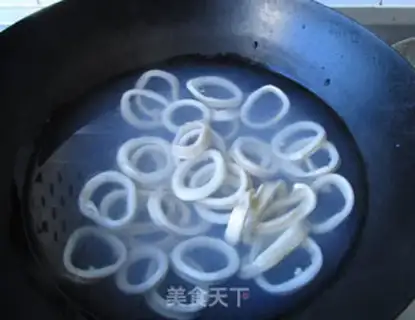 Make Squid chips step 1