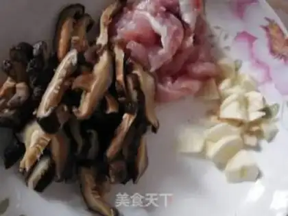 Make Mushroom greens step 1