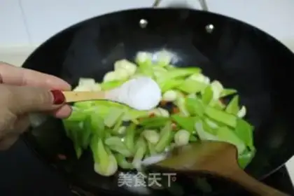 Make The Celery Lily step 8