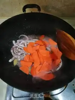 Make Orchid carrots fired step 3