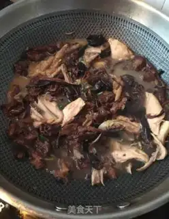 Make Chicken stew mushrooms step 11