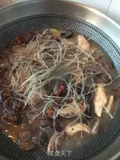 Make Chicken stew mushrooms step 12