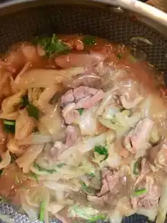 Make Flower stew with hot pink skin step 18