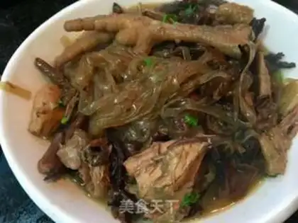 Make Chicken stew mushrooms step 15