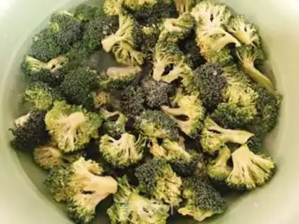Make Garlic broccoli step 0