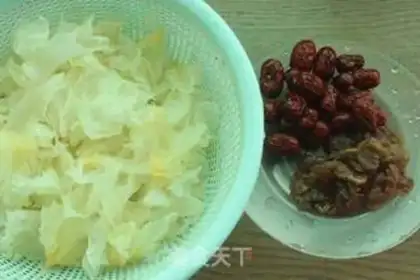 Make The silver spoon of the pecan step 1