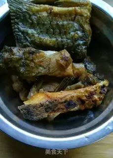 Make Pepsi dried fish step 1
