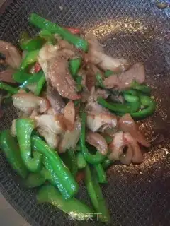 Make Pepper fried pork step 10