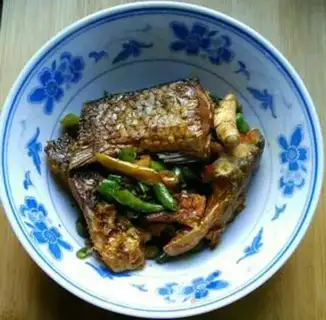 Make Pepsi dried fish step 8
