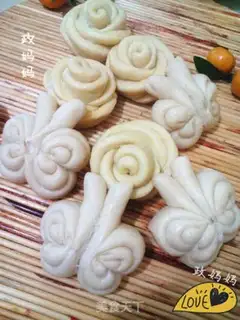 Make Butterfly buns step 8