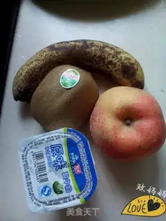 Make Big fruit sour milk step 0